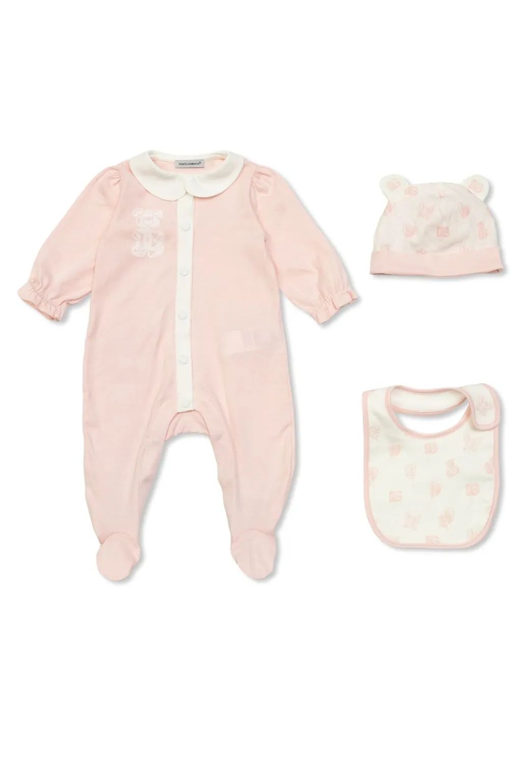 Dolce & Gabbana Kids Bear-Printed Stretch Pyjama Set