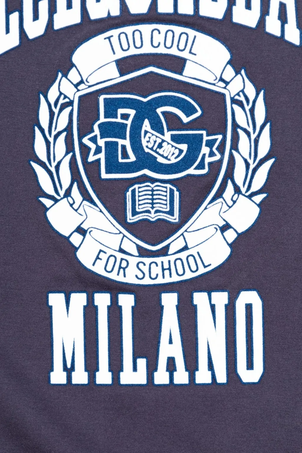 Dolce & Gabbana Kids Logo Printed Crewneck T-Shirt