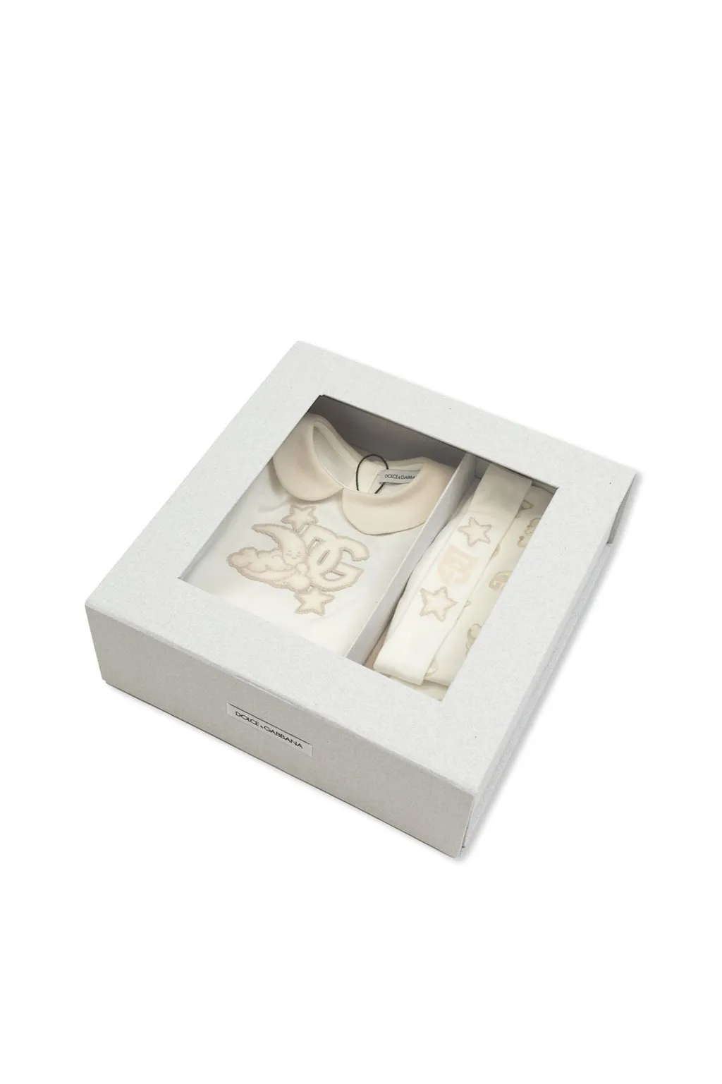 Dolce & Gabbana Kids Logo Detailed Babygrow Set