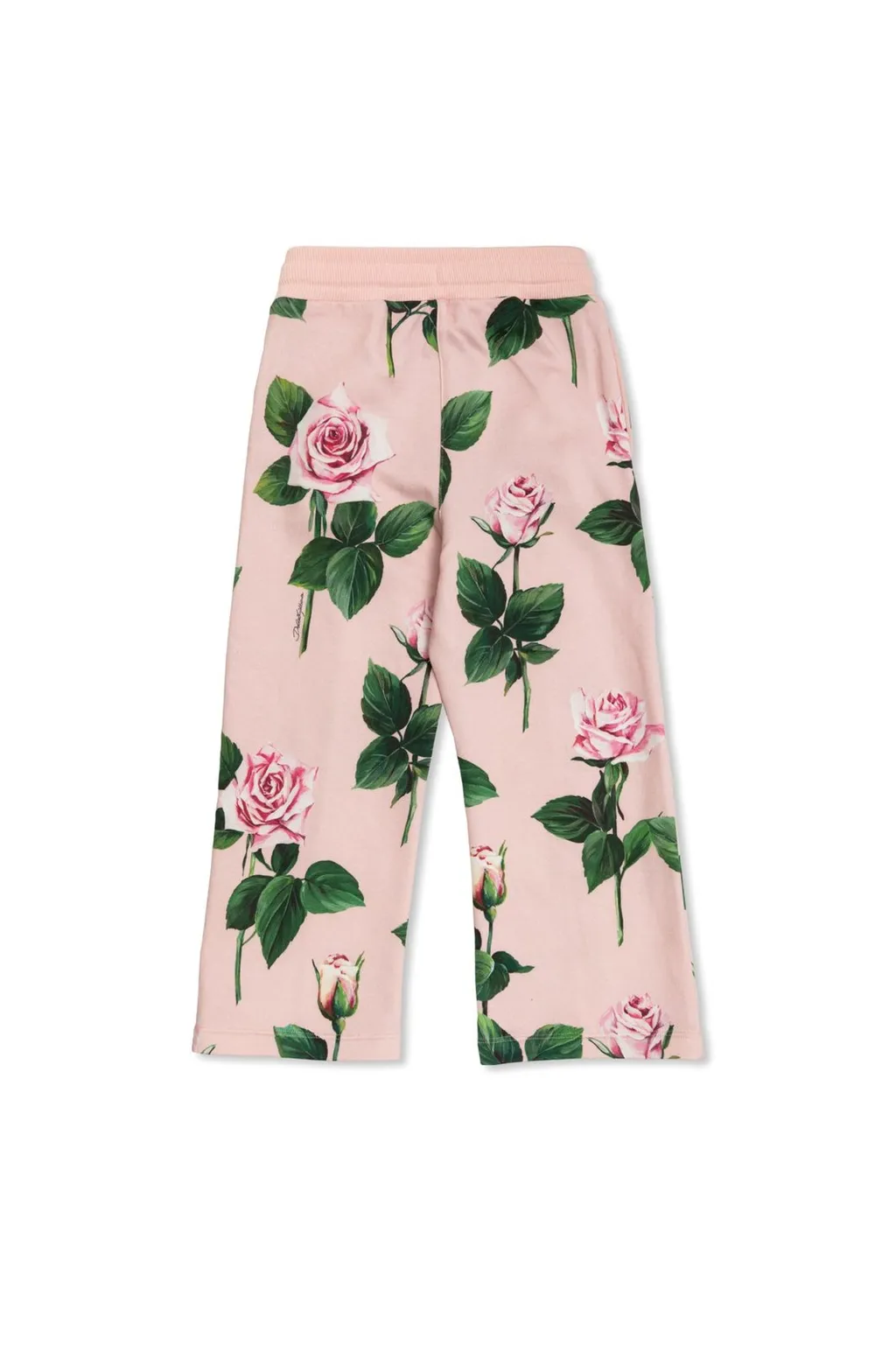 Dolce & Gabbana Kids Floral Pattern Trousers