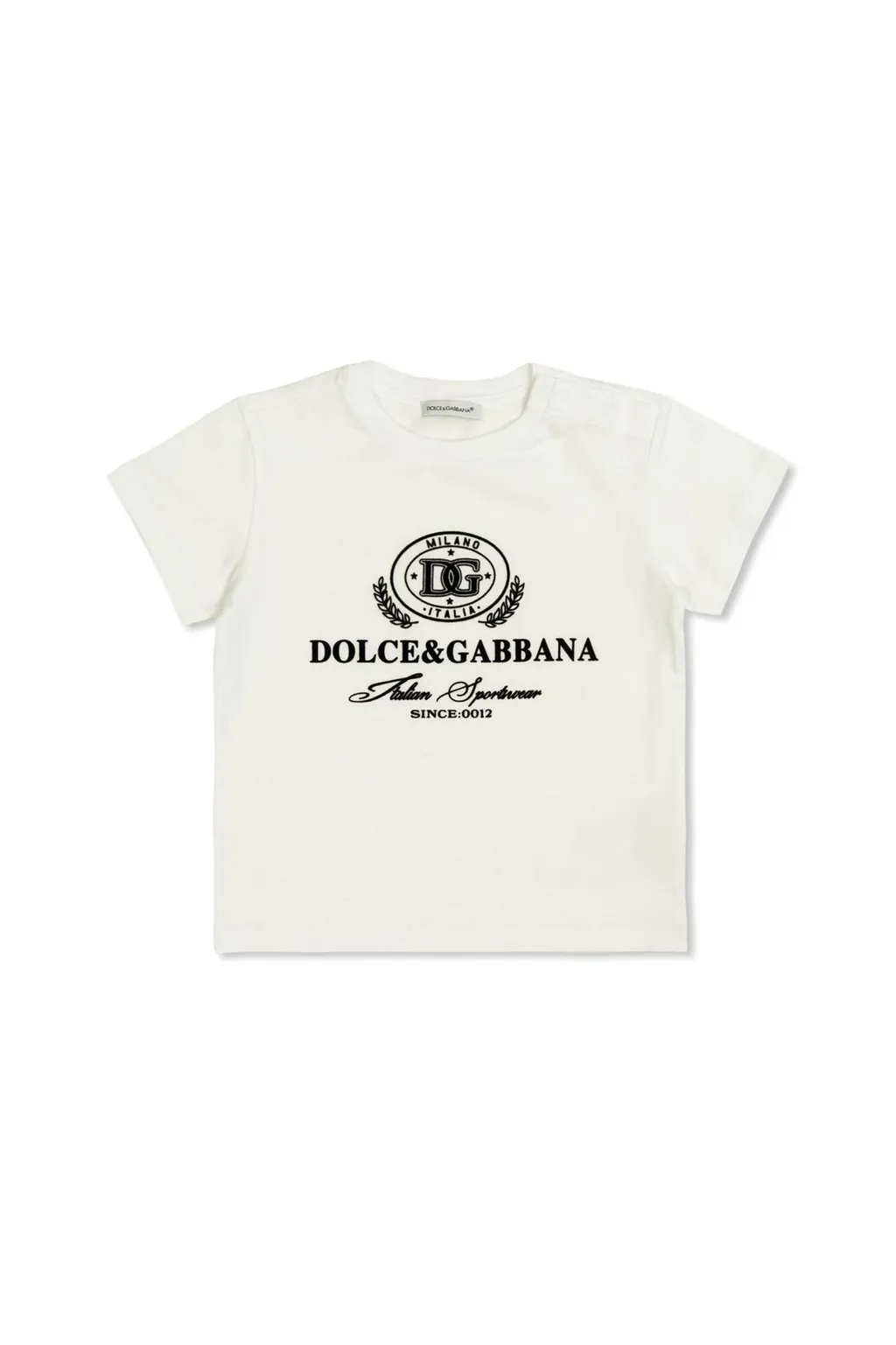 Dolce & Gabbana Kids Dg Printed Short-Sleeved Jersey T-Shirt