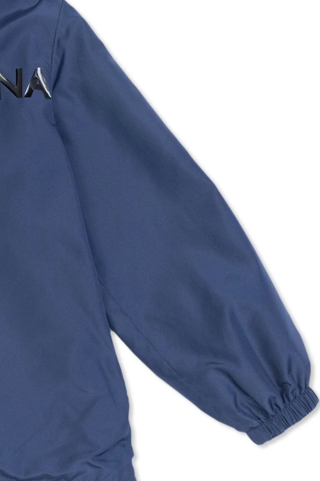 Dolce & Gabbana Kids K-Way Logo Printed Zipped Jacket