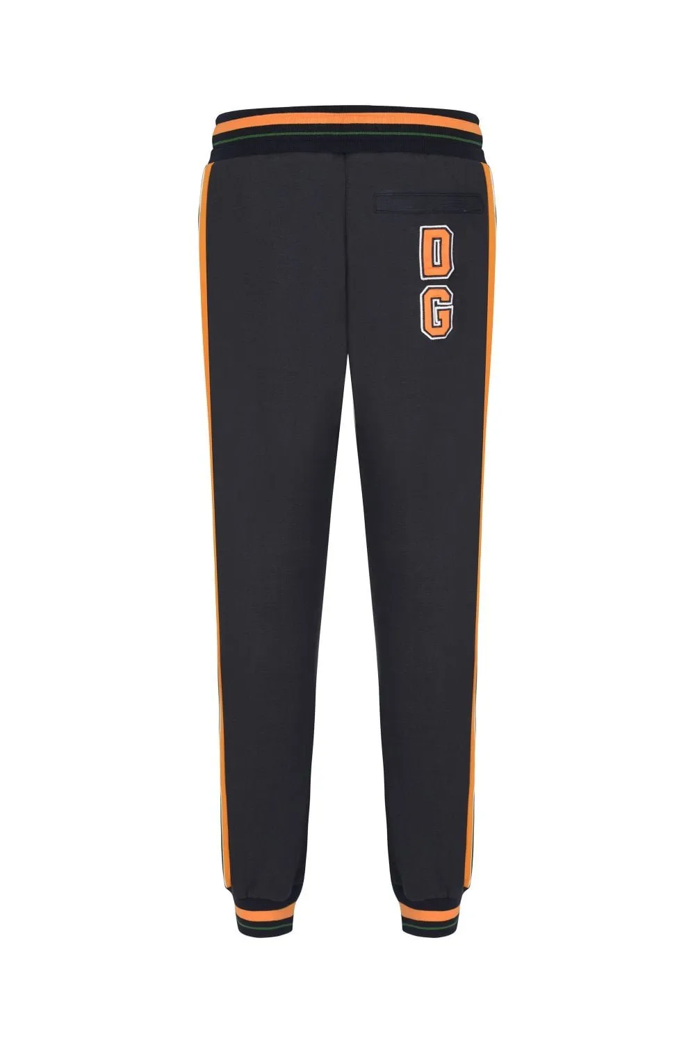 Dolce & Gabbana Kids Logo Patch Side Stripe Detailed Sweatpants