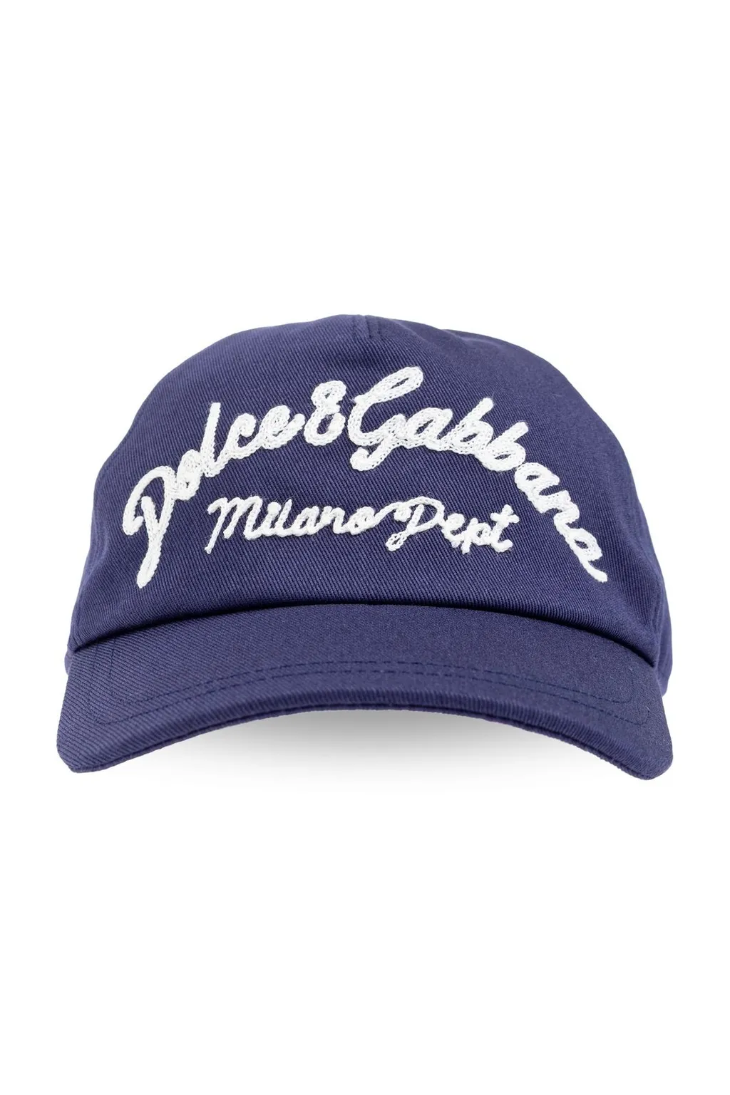 Dolce & Gabbana Kids Logo Gabardine Baseball Cap