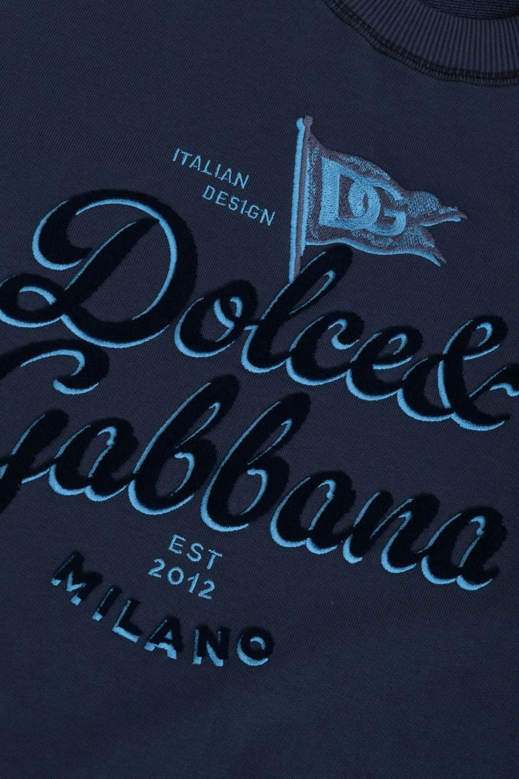 Dolce & Gabbana Kids Logo Round-Neck Sweatshirt