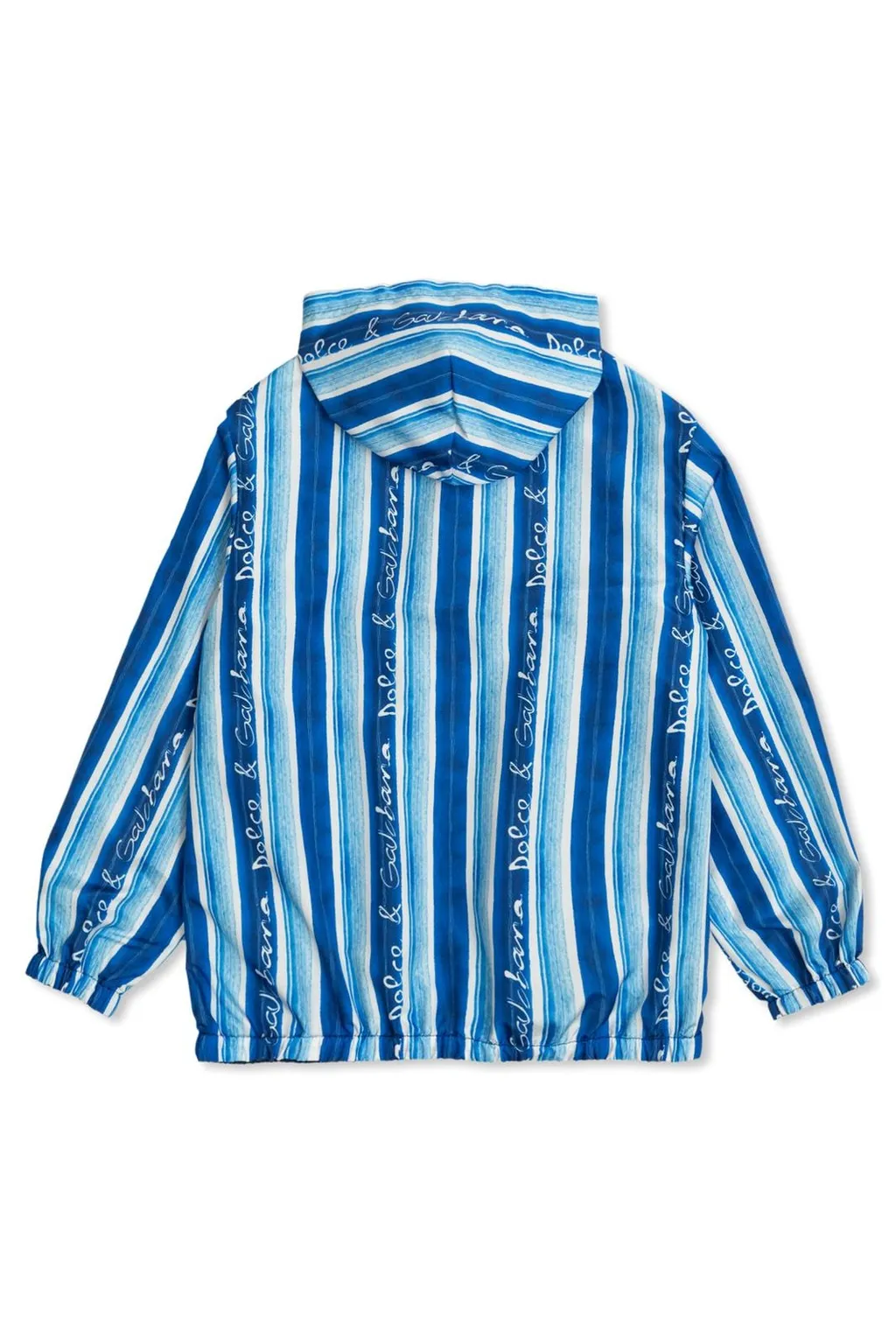 Dolce & Gabbana Kids Logo-Embroidered Hooded Jacket
