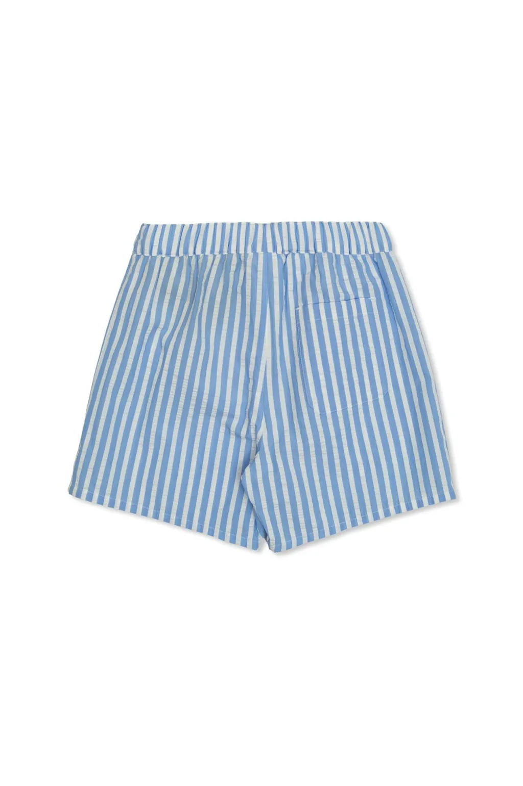 Dolce & Gabbana Kids Dg Logo Striped Seersucker Shorts