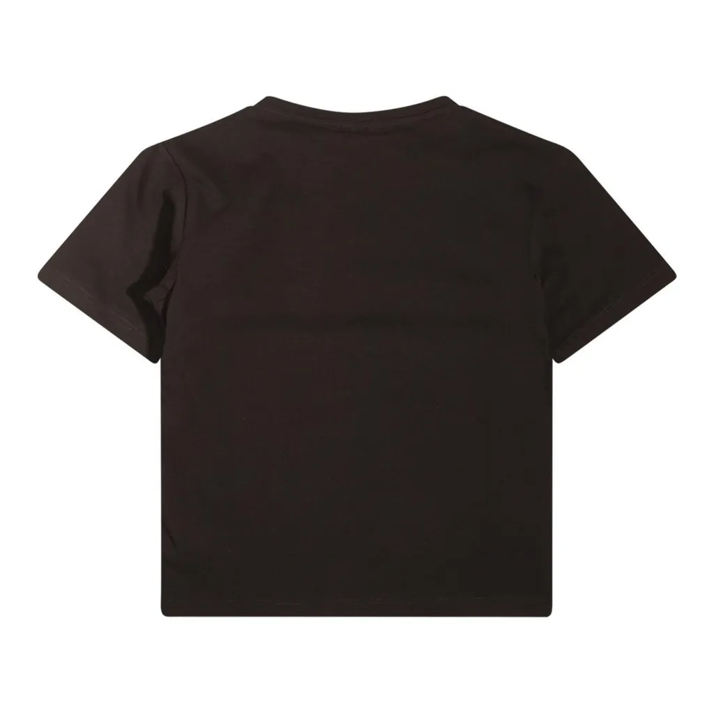 Dolce & Gabbana Kids Logo-Patch Crewneck T-Shirt