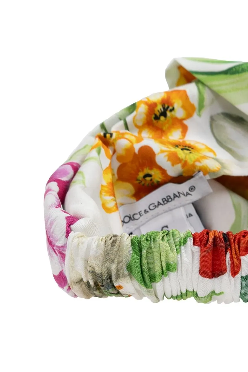 Dolce & Gabbana Kids Floral Printed Headband