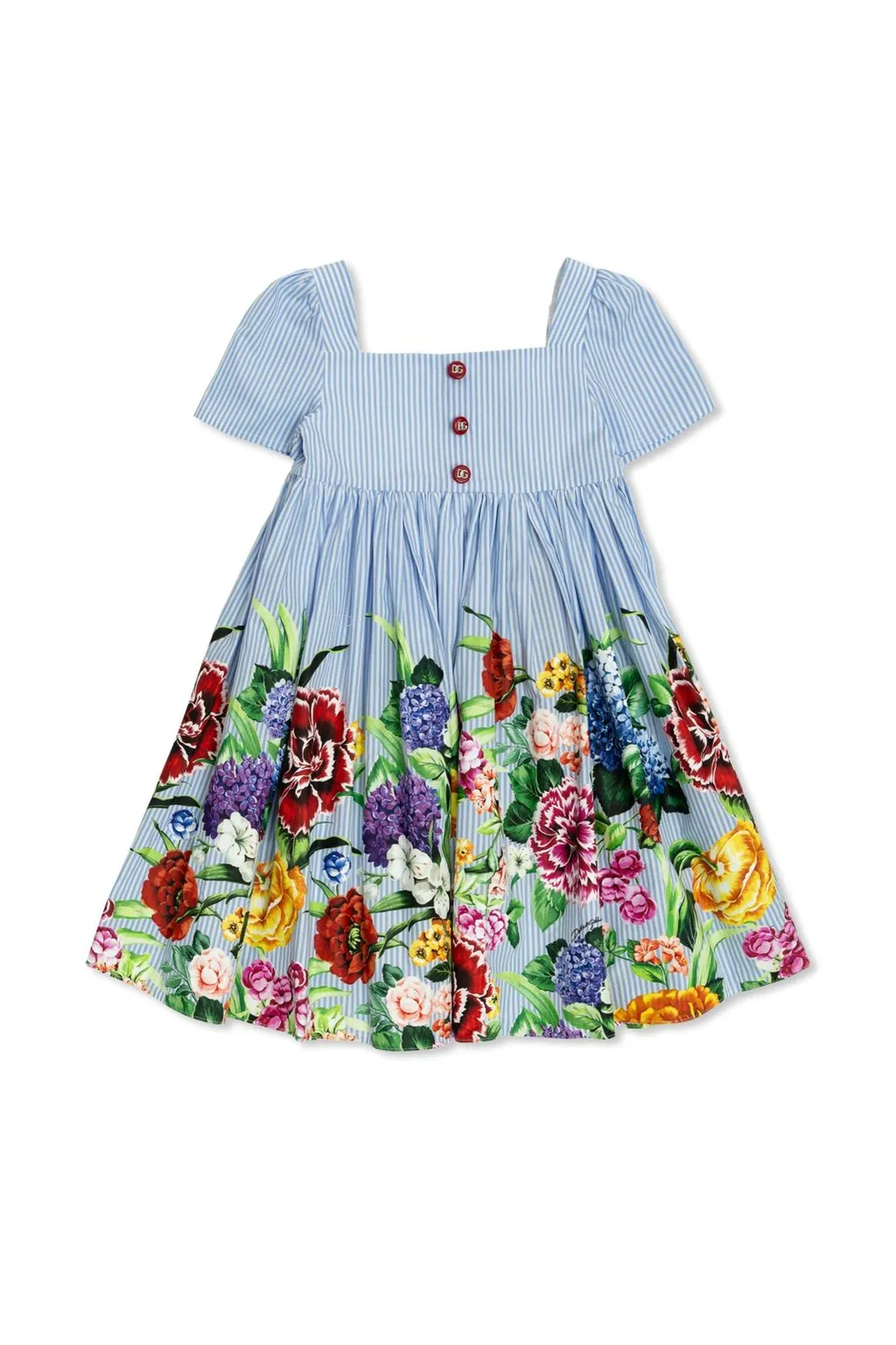 Dolce & Gabbana Kids Floral Printed Dress