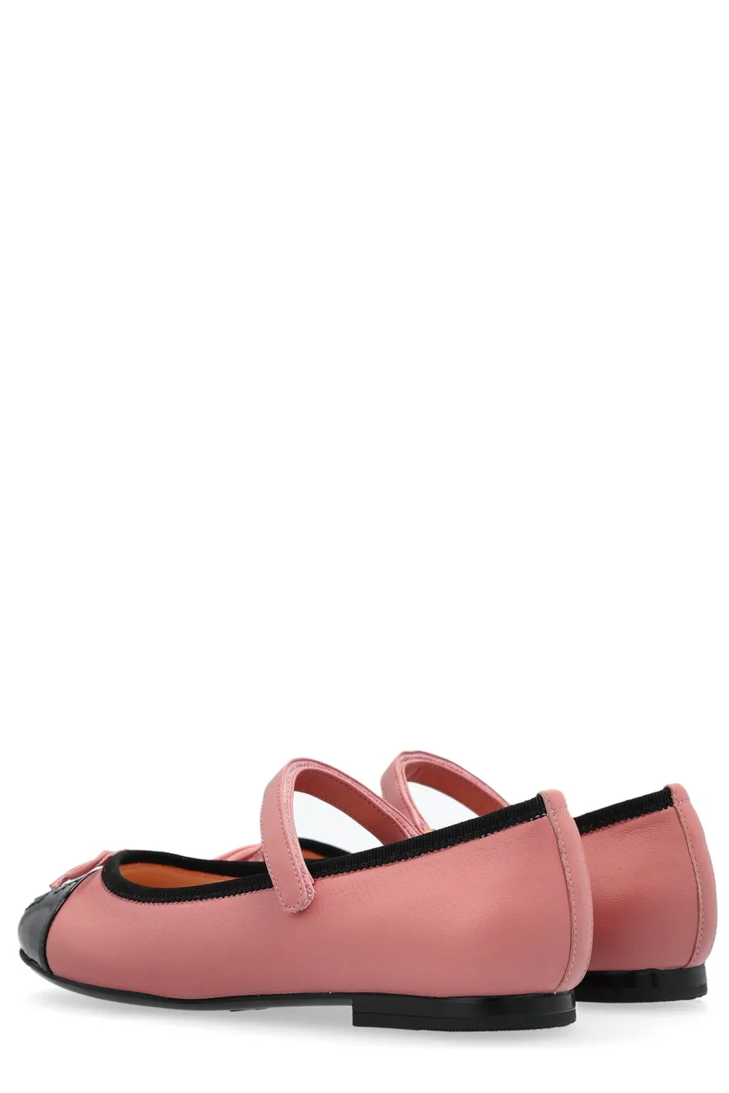 Dolce & Gabbana Kids Bow Detailed Ballerina Shoes