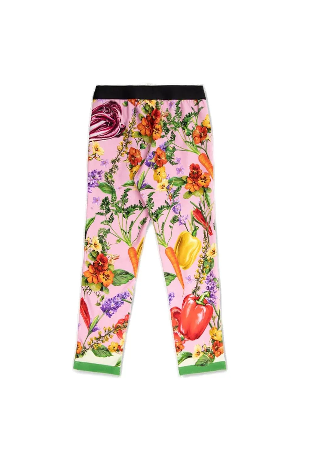 Dolce & Gabbana Kids Graphic Printed Trousers