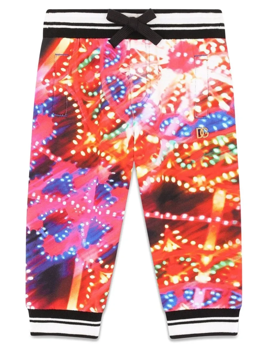Dolce & Gabbana Kids Vibrant Print Pants