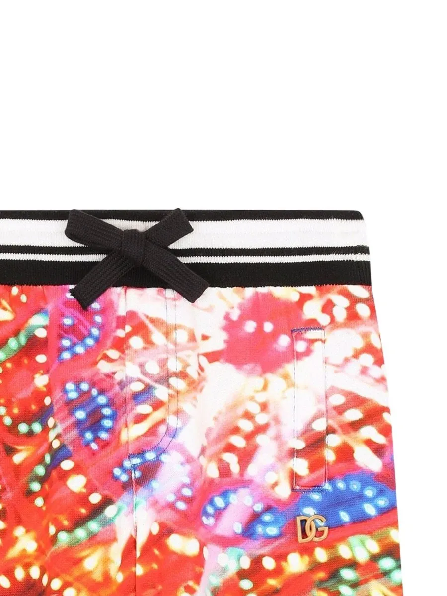 Dolce & Gabbana Kids Vibrant Print Pants