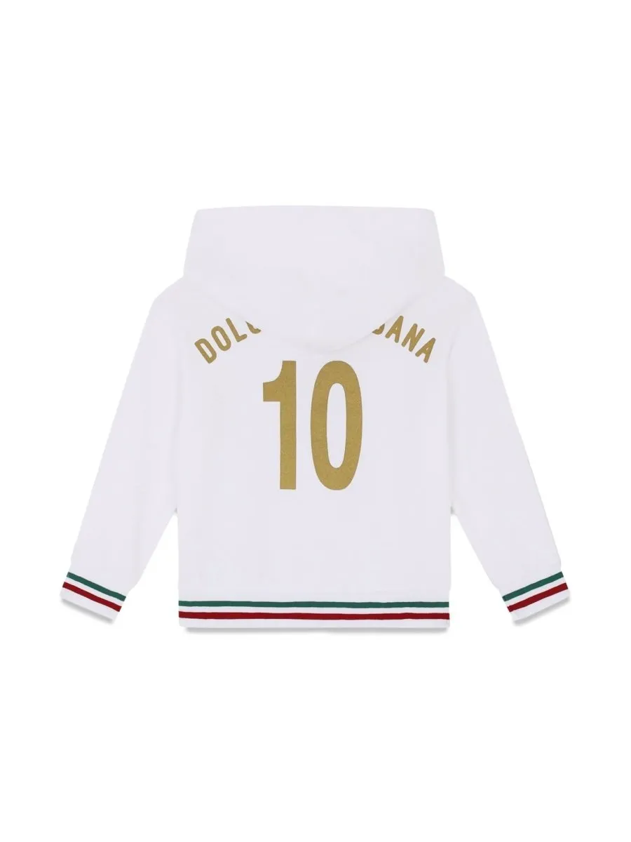 Dolce & Gabbana Kids Logo Patch Hoodie
