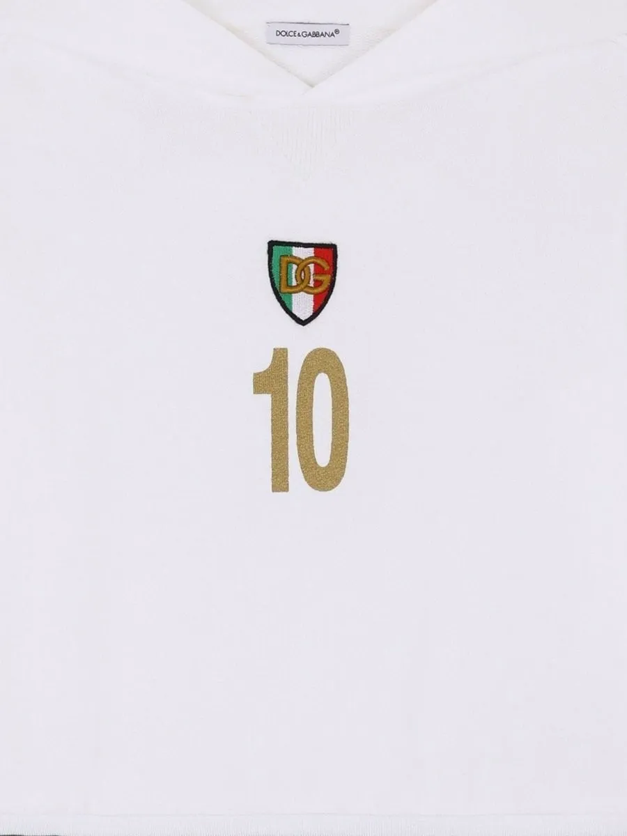 Dolce & Gabbana Kids Logo Patch Hoodie