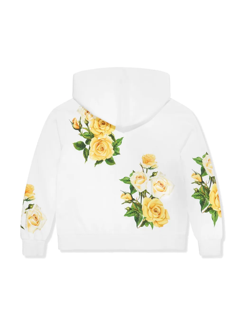 Dolce & Gabbana Kids Floral-Printed Zip-Up Hoodie