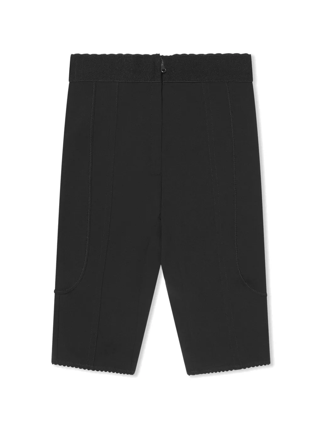 Dolce & Gabbana Kids Logo-Patch Stretched Shorts