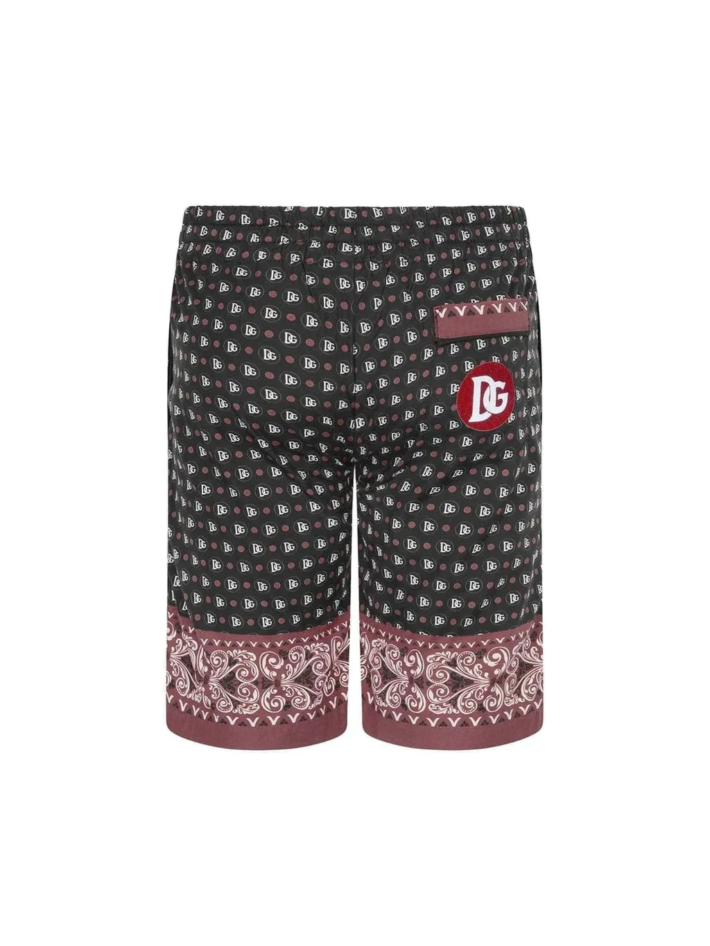 Dolce & Gabbana Kids Logo Printed Drawstring Shorts