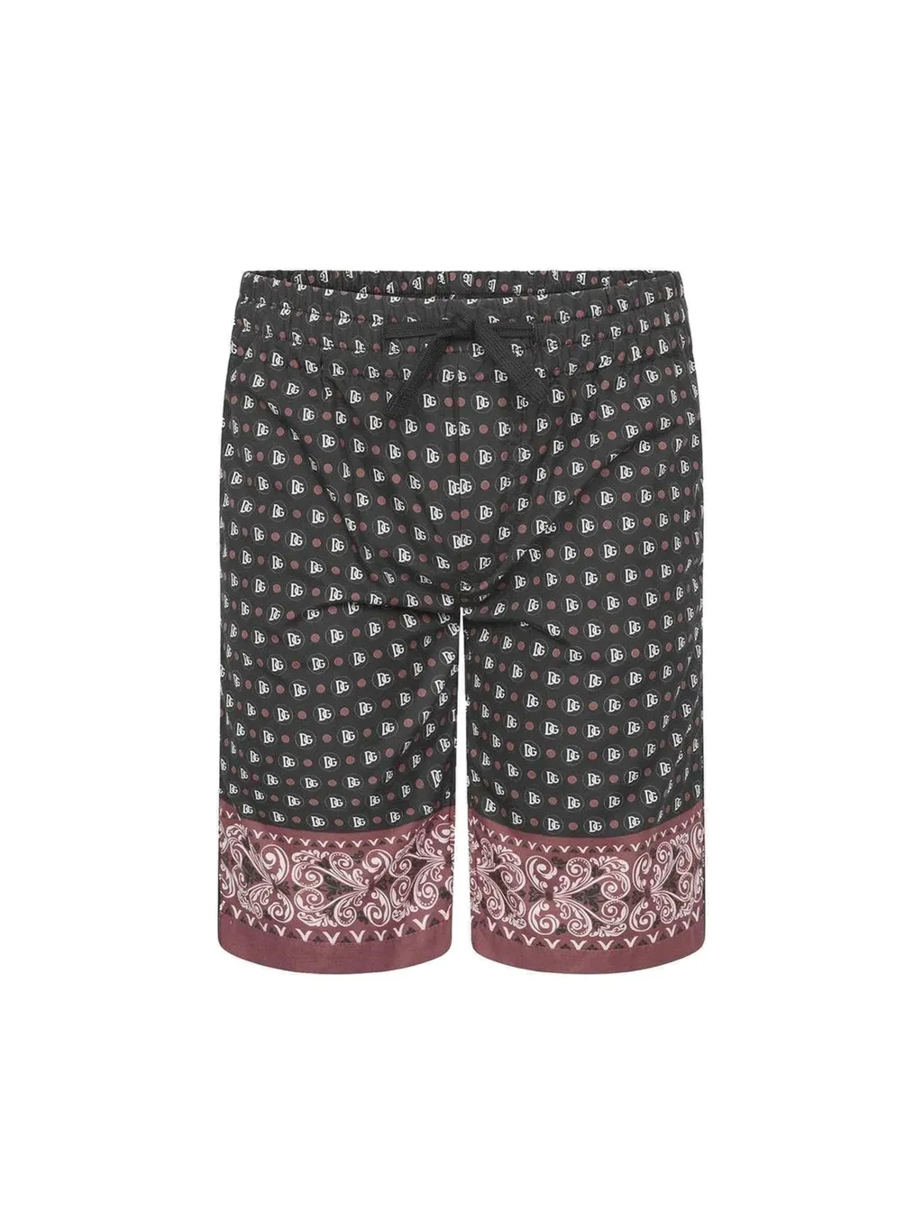 Dolce & Gabbana Kids Logo Printed Drawstring Shorts