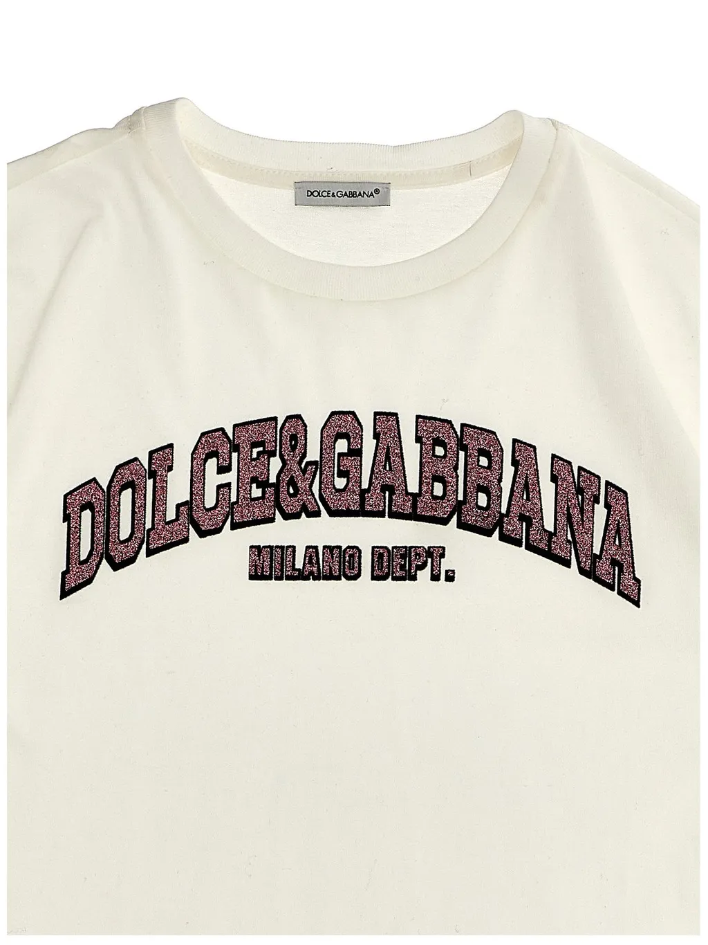 Dolce & Gabbana Kids Logo-Printed Crewneck T-Shirt