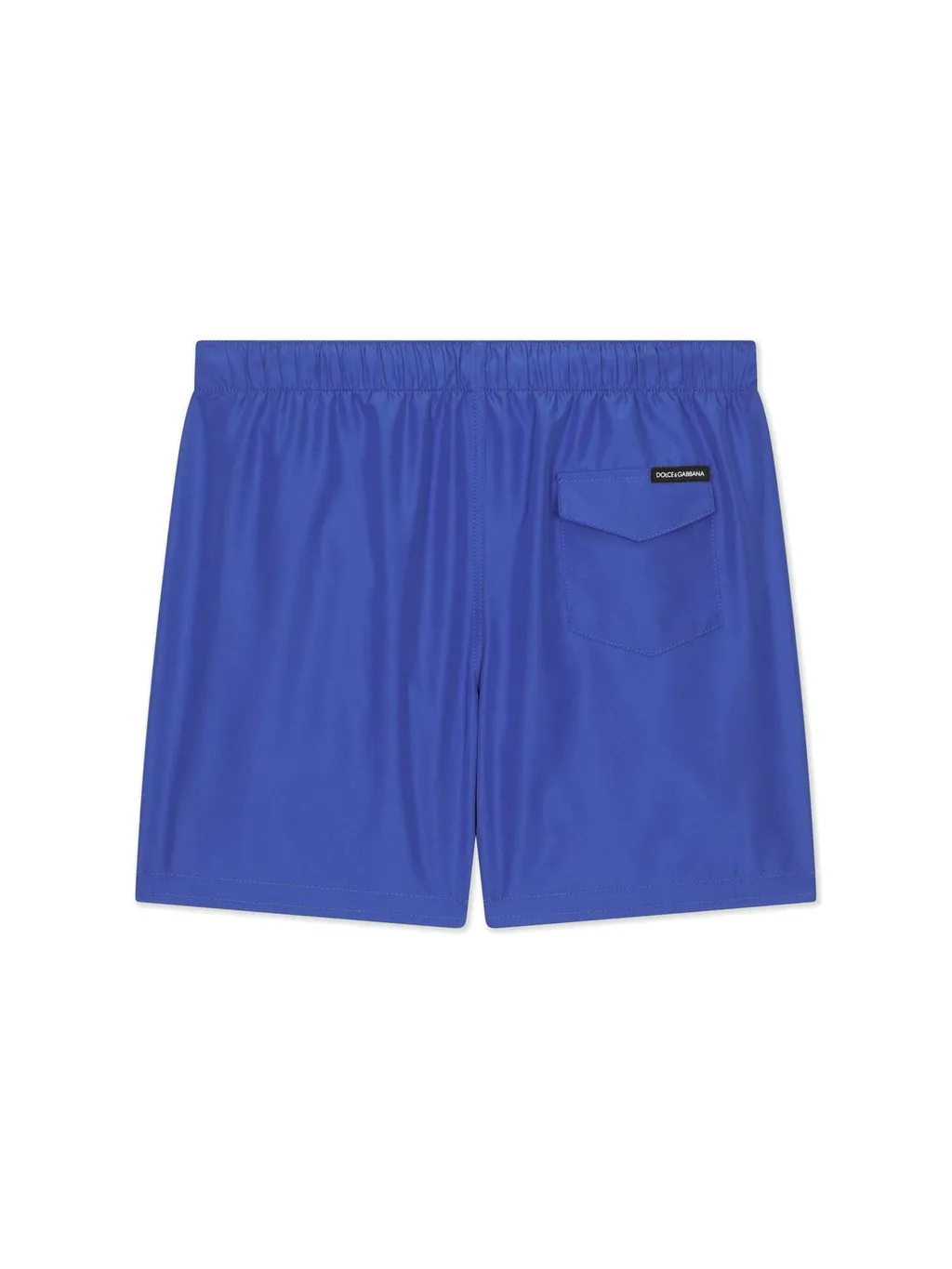 Dolce & Gabbana Kids Logo Printed Drawstring Swim Shorts