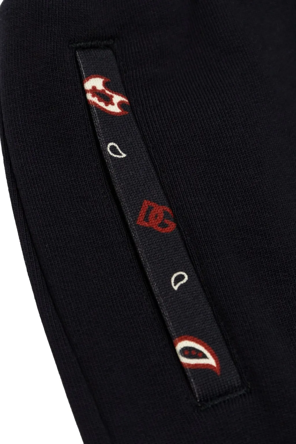 Dolce & Gabbana Kids Bandana Printed Jersey Jogging Pants