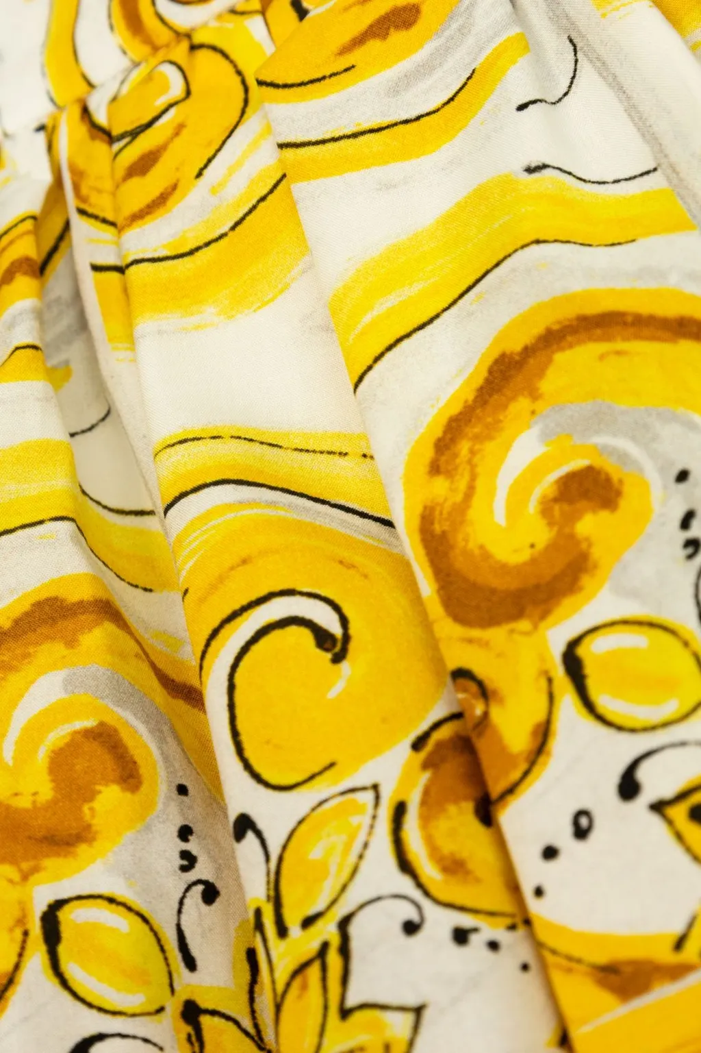 Dolce & Gabbana Kids Majolica Printed Poplin Skirt