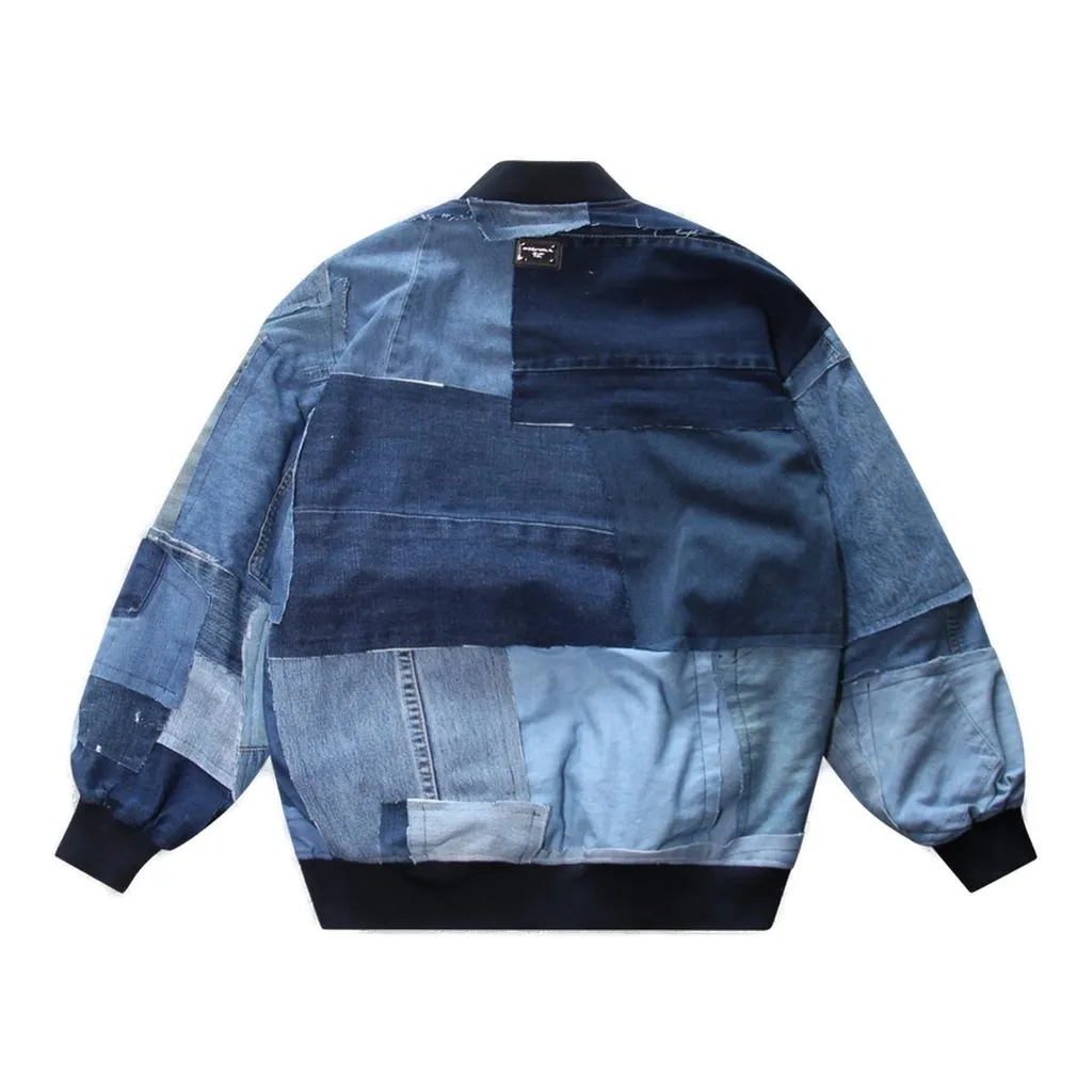 Dolce & Gabbana Kids Patchwork Zip-Up Bomber Jacket