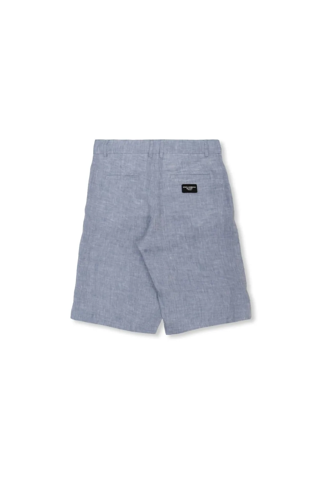 Dolce & Gabbana Kids Logo-Patch Tailored Shorts