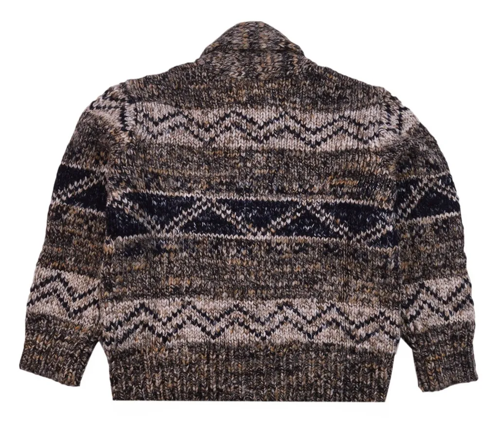 Dolce & Gabbana Kids Patterned Intarsia Knitted Cardigan