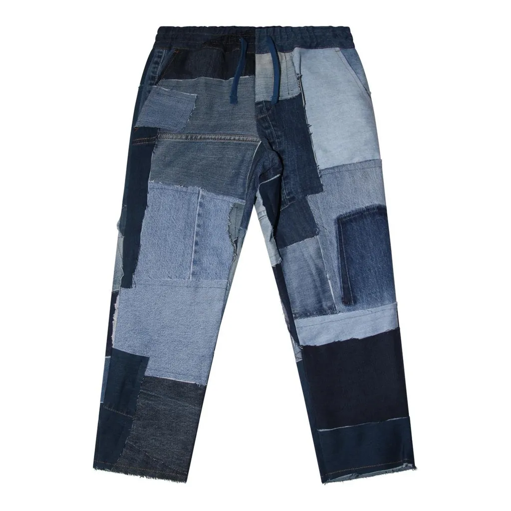 Dolce & Gabbana Kids Patchwork Logo Plaque Shorts