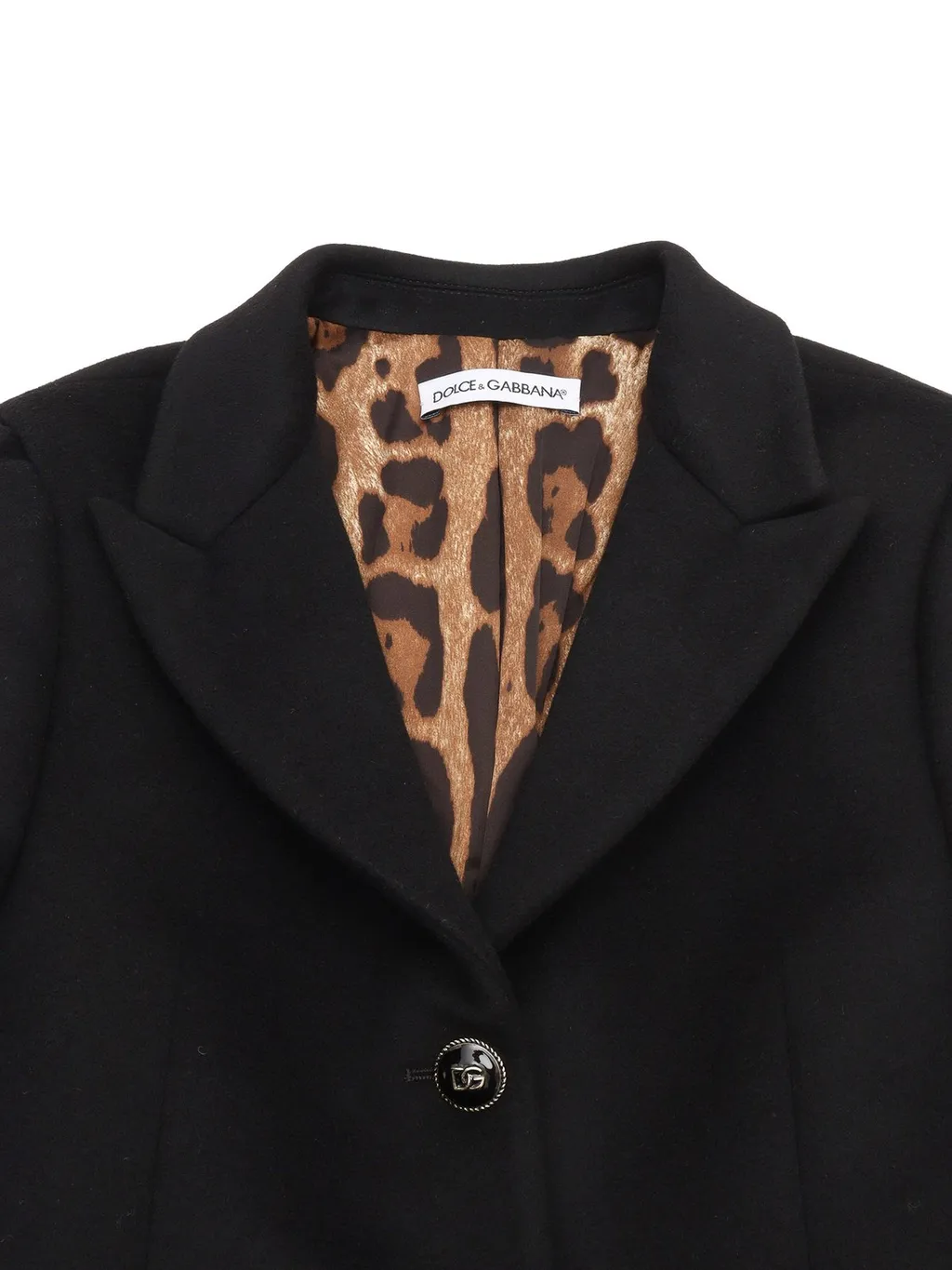 Dolce & Gabbana Kids Singled-Breasted Mid-Length Coat