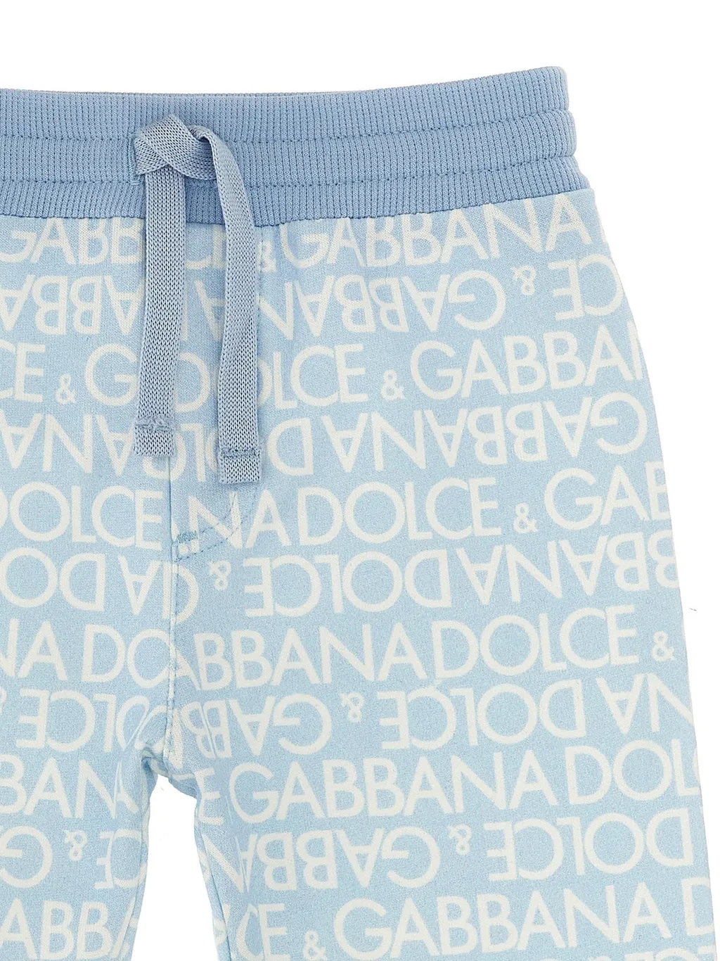 Dolce & Gabbana Kids All-Over Logo Printed Jersey Jogging Pants