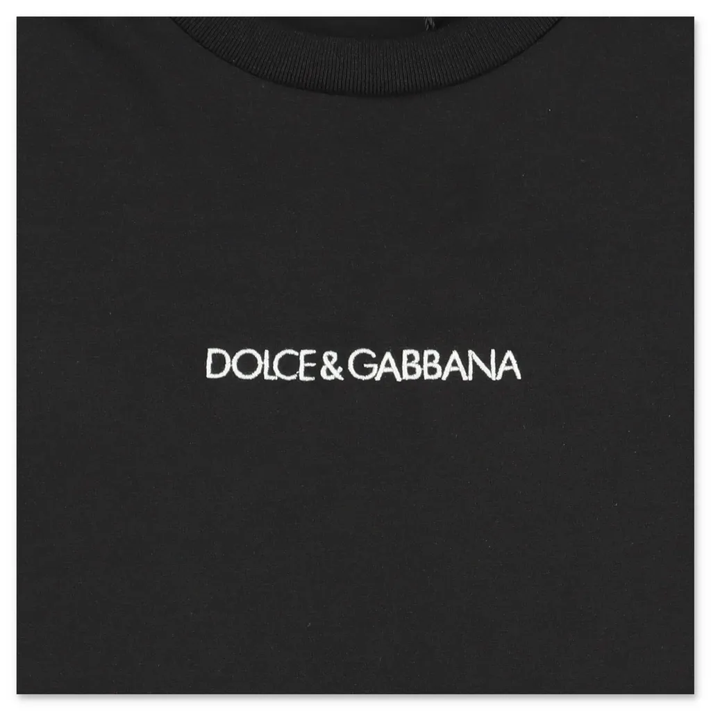 Dolce & Gabbana Kids Logo Embroidered T-Shirt
