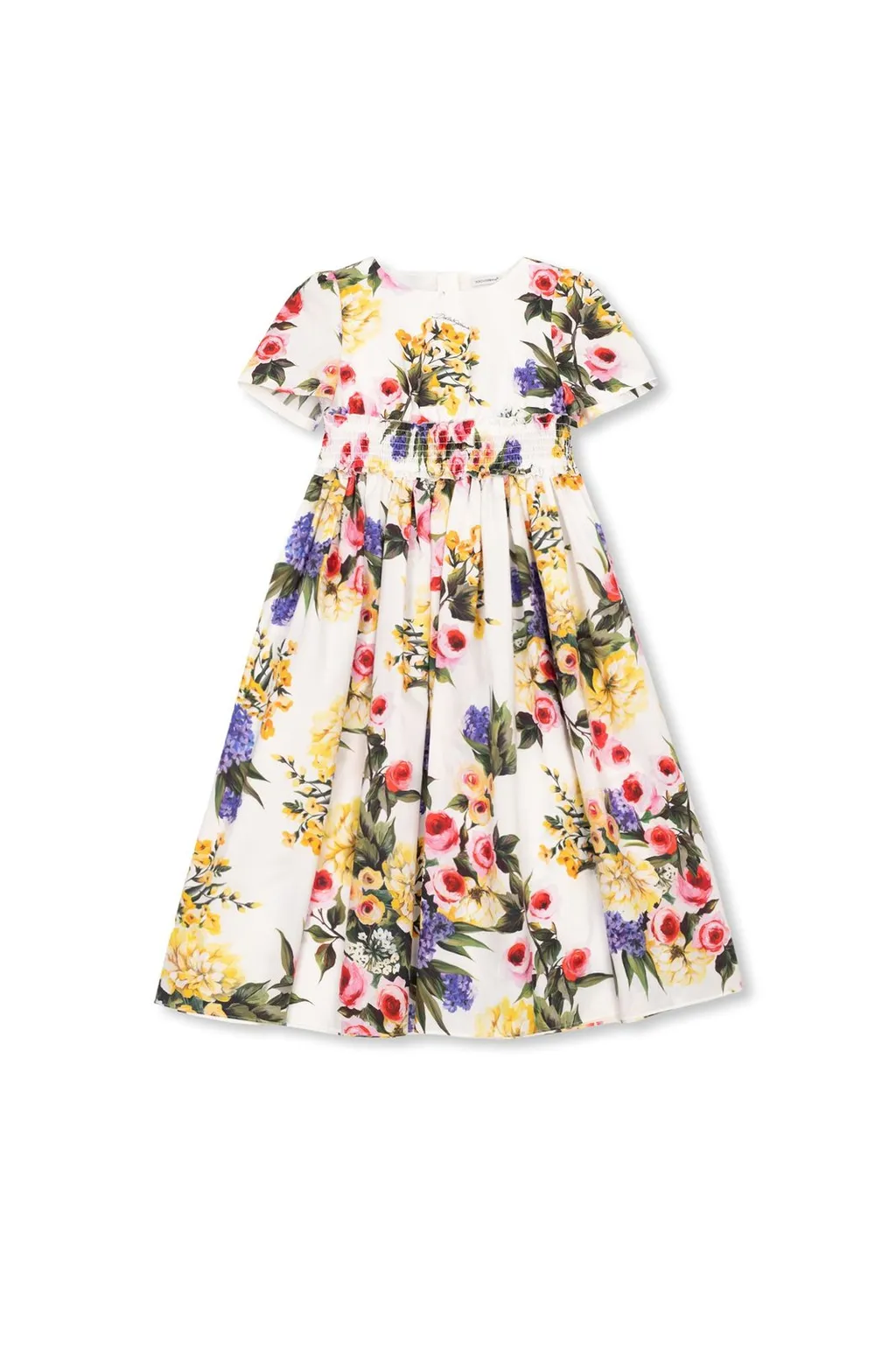 Dolce & Gabbana Kids Floral Printed Dress