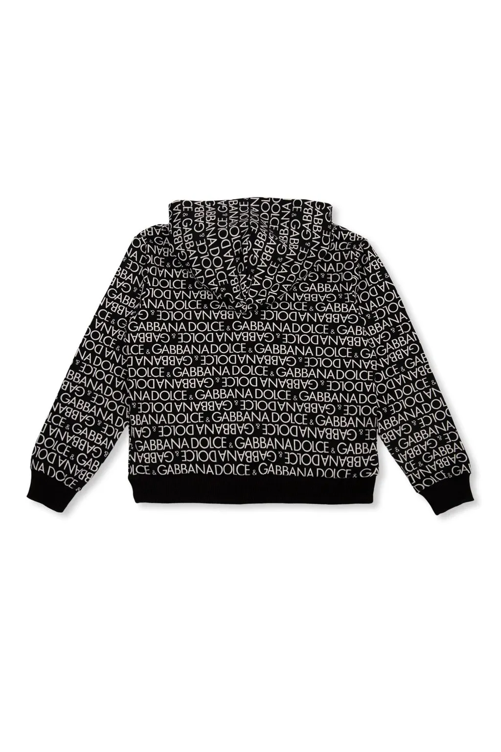 Dolce & Gabbana Kids Allover Logo-Printed Zip-Up Hoodie