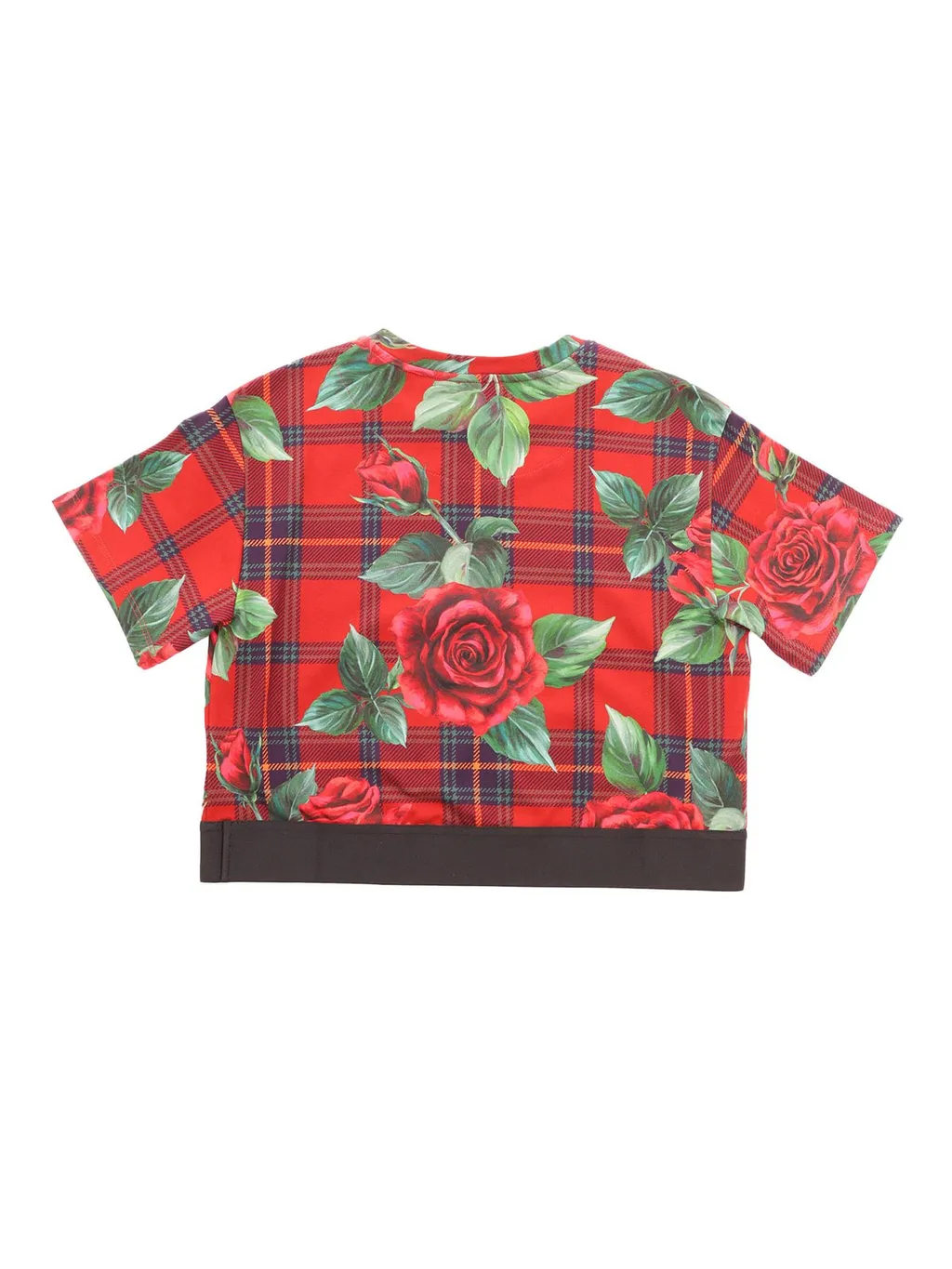 Dolce & Gabbana Kids Branded Elasticated Waistband Interlock T-Shirt