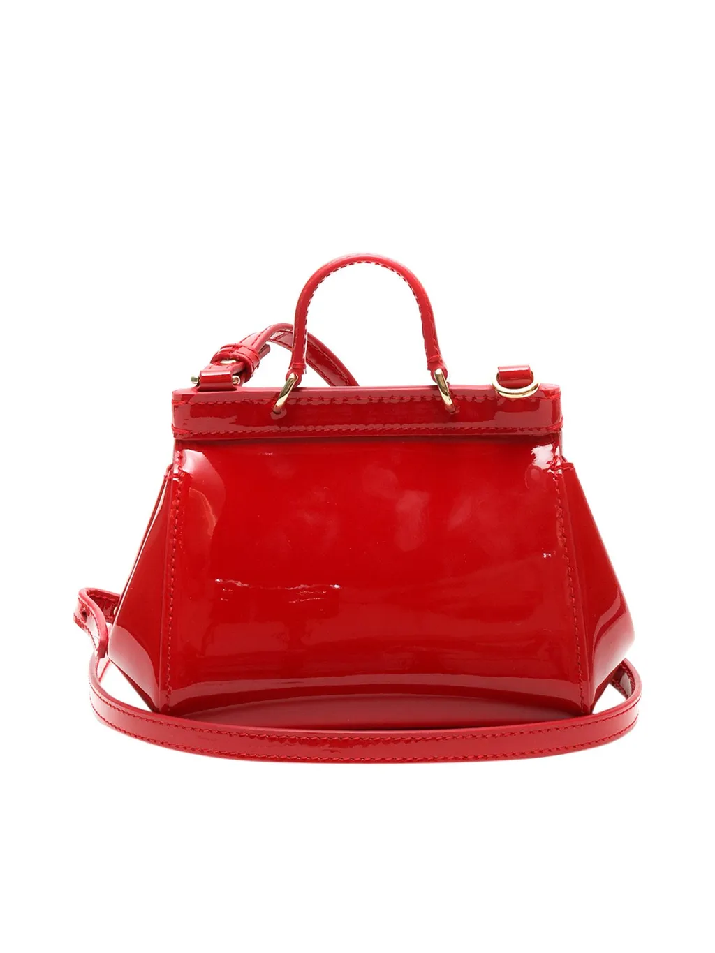 Dolce & Gabbana Kids Sicily Foldover Top Mini Shoulder Bag