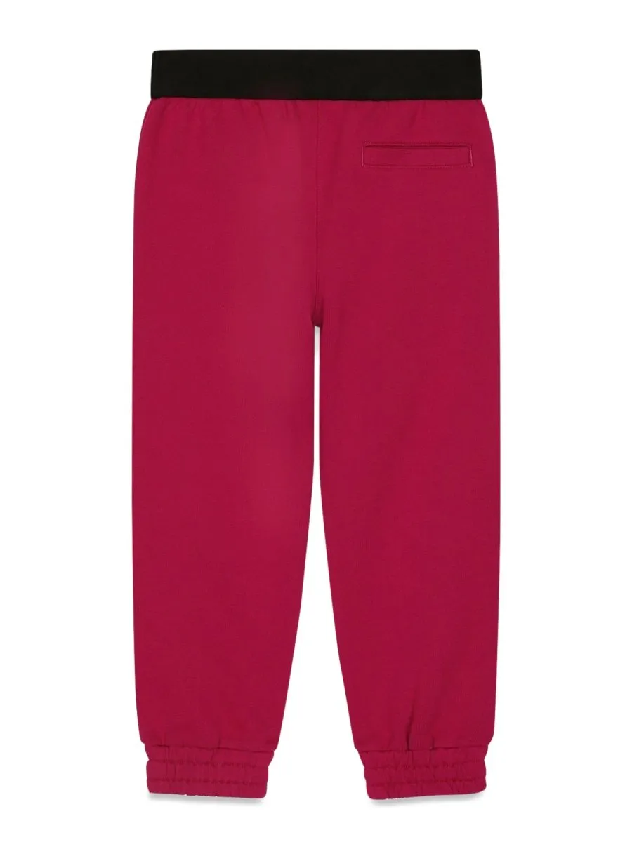 Dolce & Gabbana Kids Logo Waistband Pants