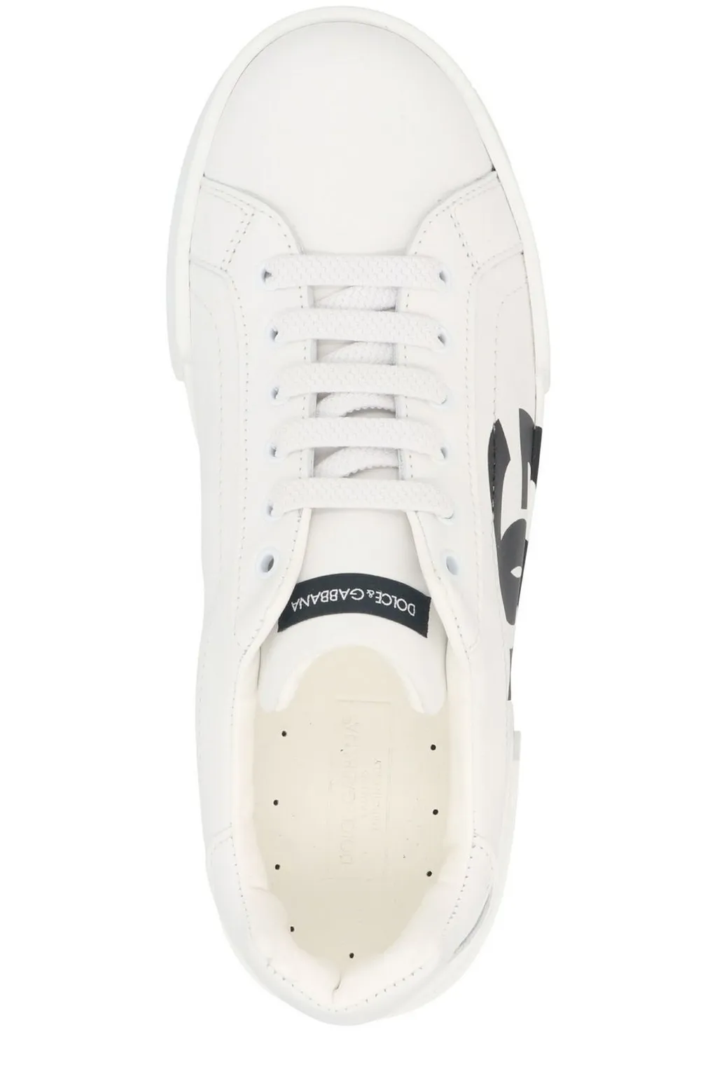 Dolce & Gabbana Kids Logo Printed Lace-Up Sneakers