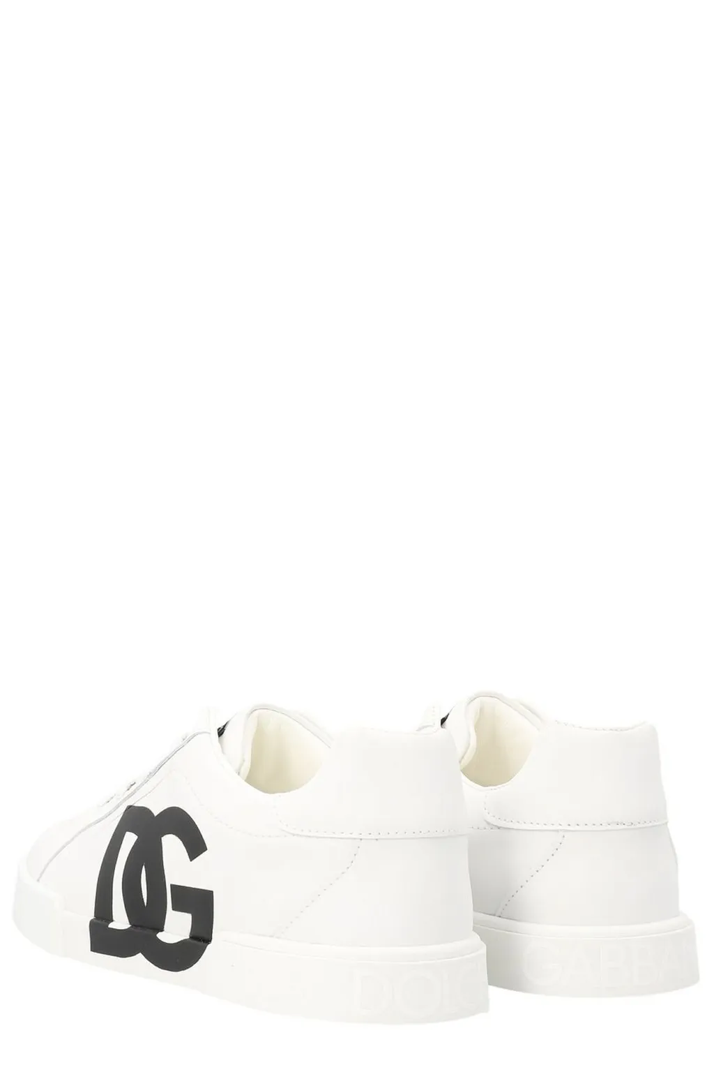 Dolce & Gabbana Kids Logo Printed Lace-Up Sneakers