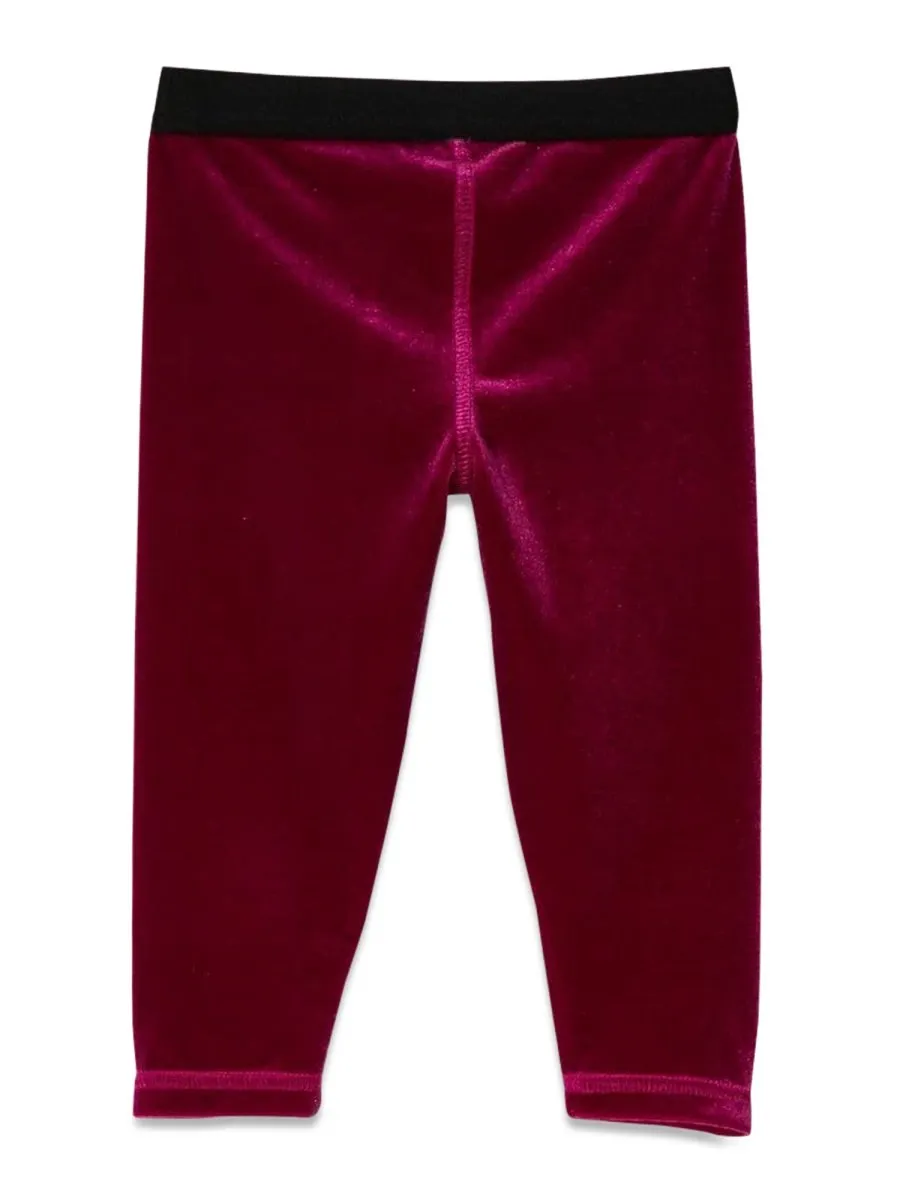 Dolce & Gabbana Kids Logo Waistband Leggings