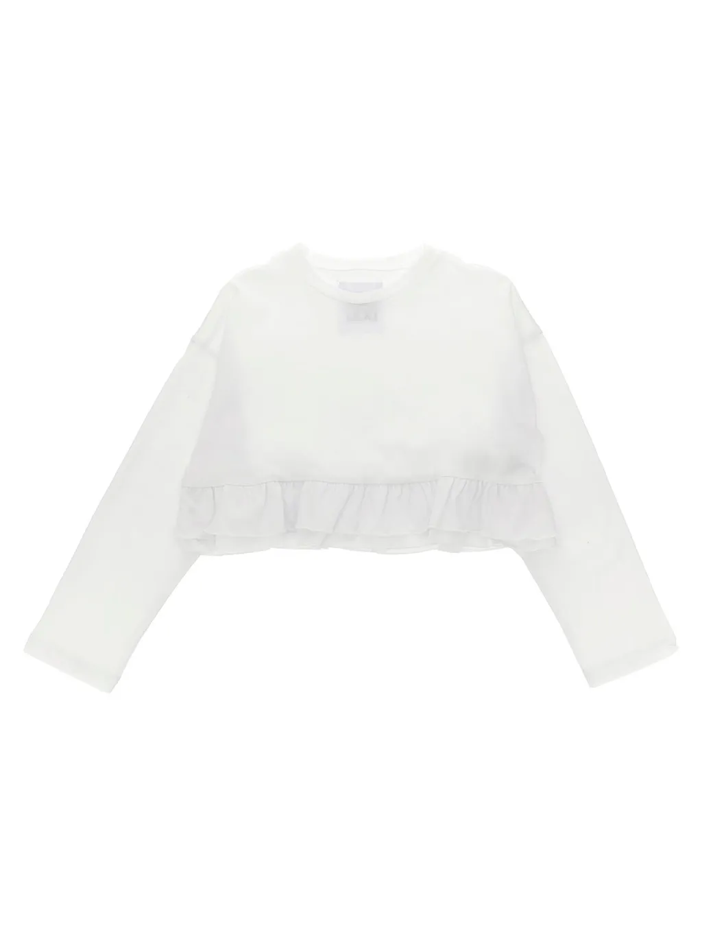 Douuod Ruffled Flounce T-Shirt Top