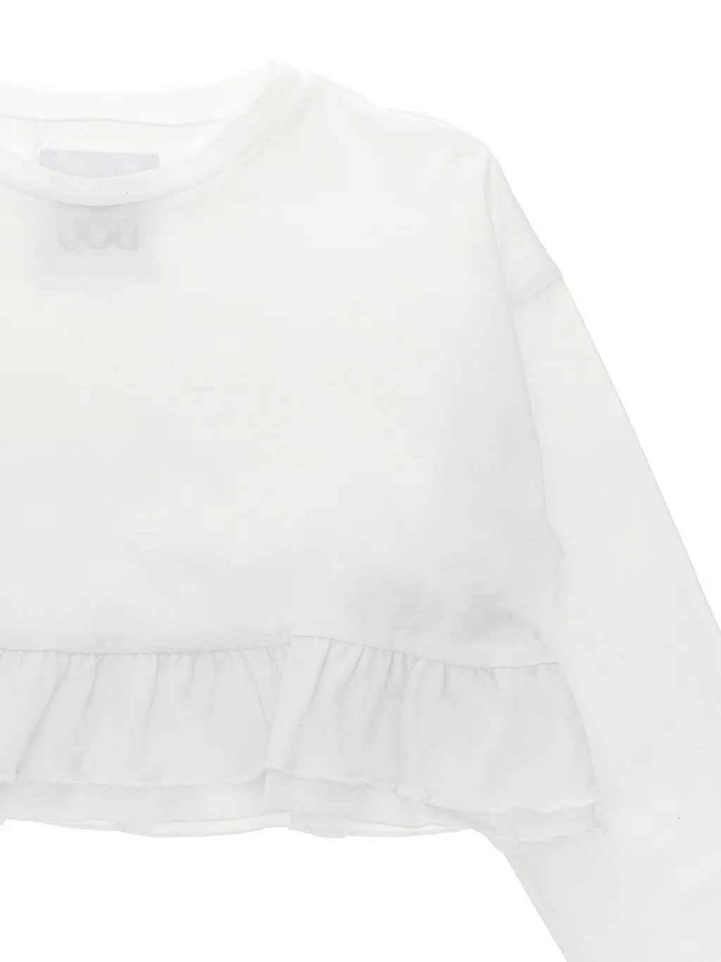 Douuod Ruffled Flounce T-Shirt Top