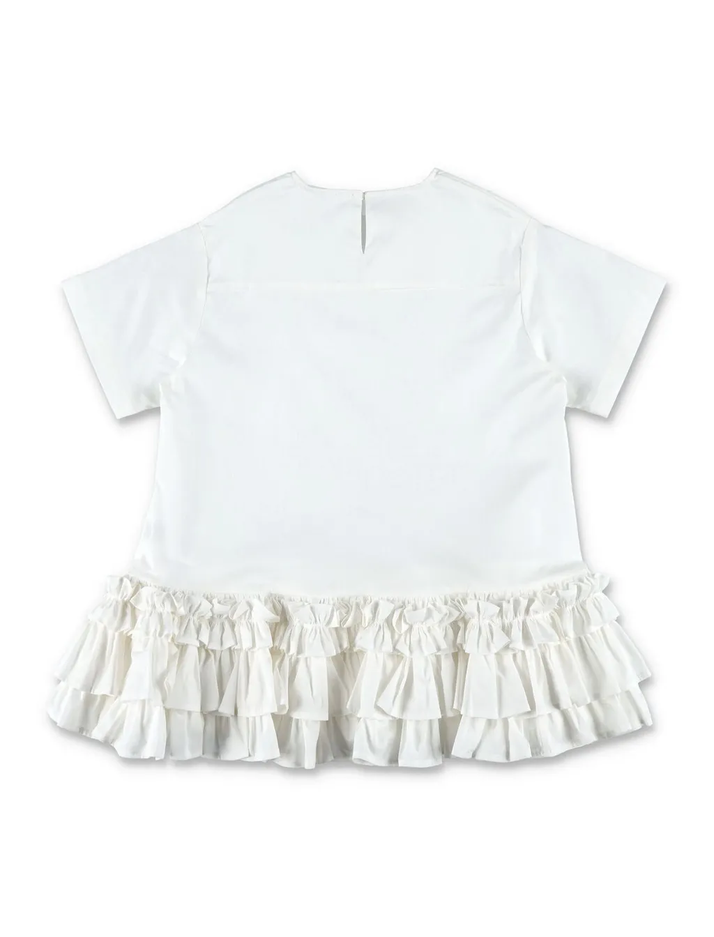Douuod Kids Flounced Woven Dress