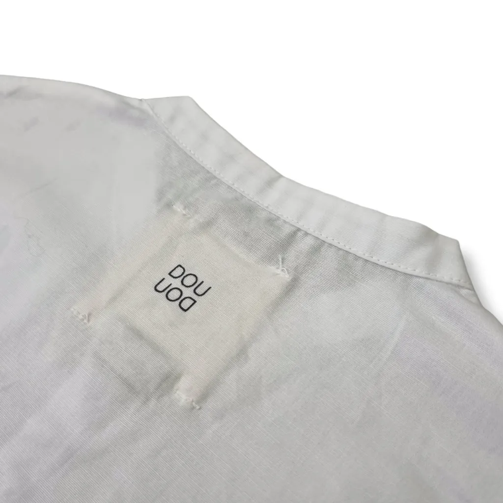 Douuod Kids Plain Tunic Long-Sleeved Shirt