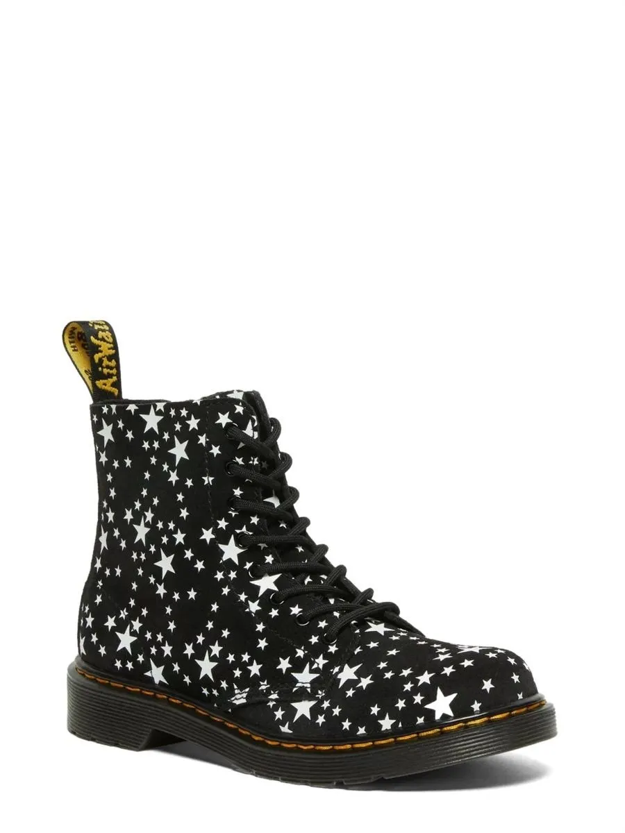 Dr. Martens Kids 1460 Star Print Boots