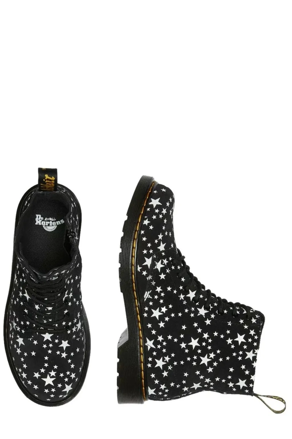 Dr. Martens Kids 1460 Star Print Boots