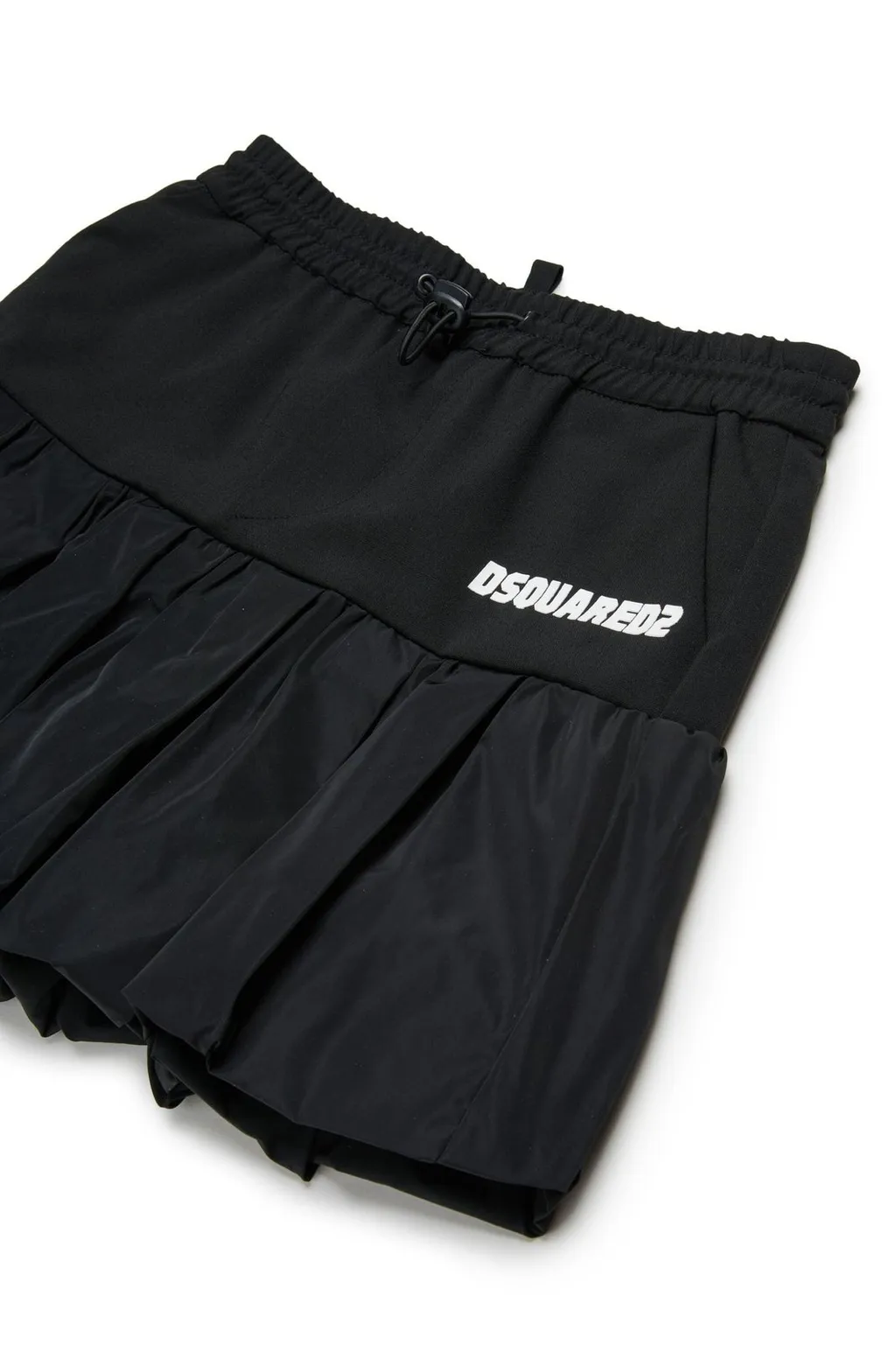 Dsquared2 Kids Logo-Printed Drawstring Skirt